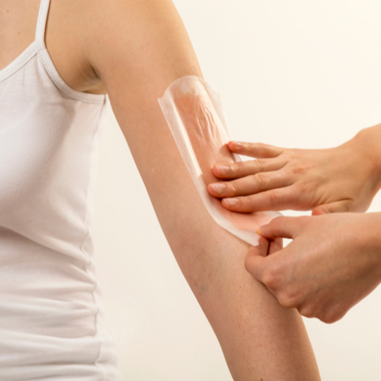 Half Arms Aloe Vera Waxing