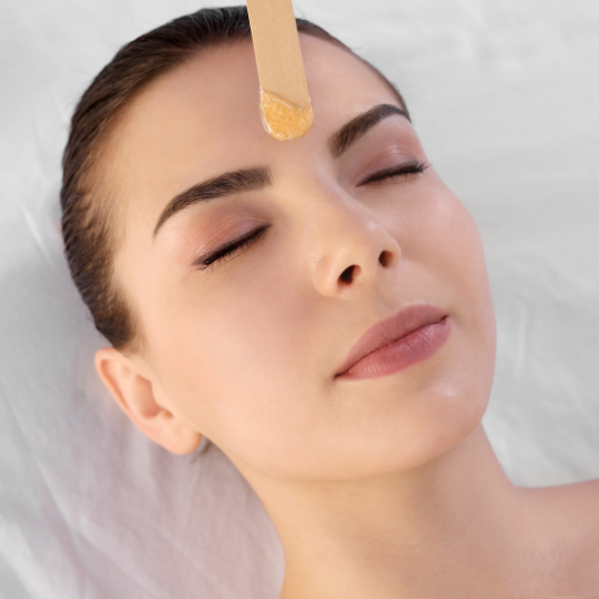 Full Face Chocolate Waxing